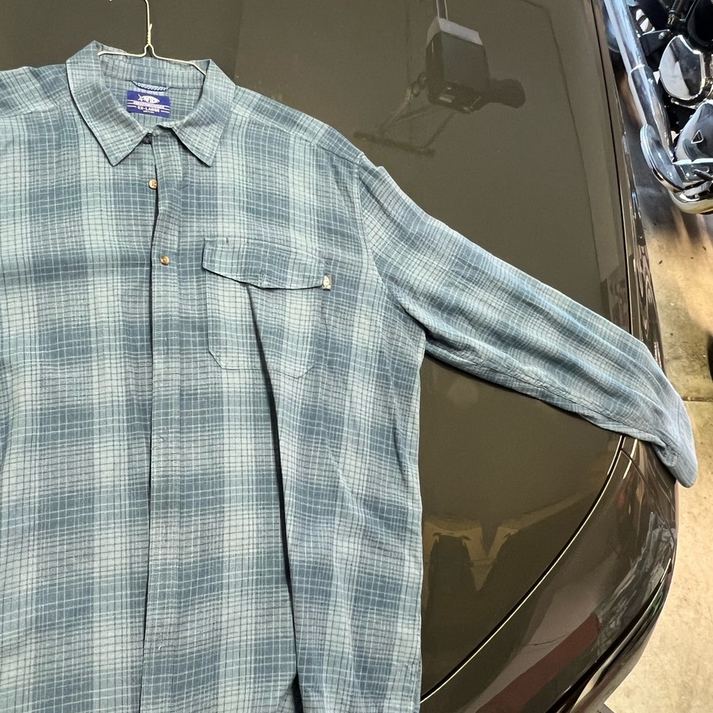 American Fishing Tackle Co. (AFTCO) brand men’s long sleeve flannel shirt. XXL